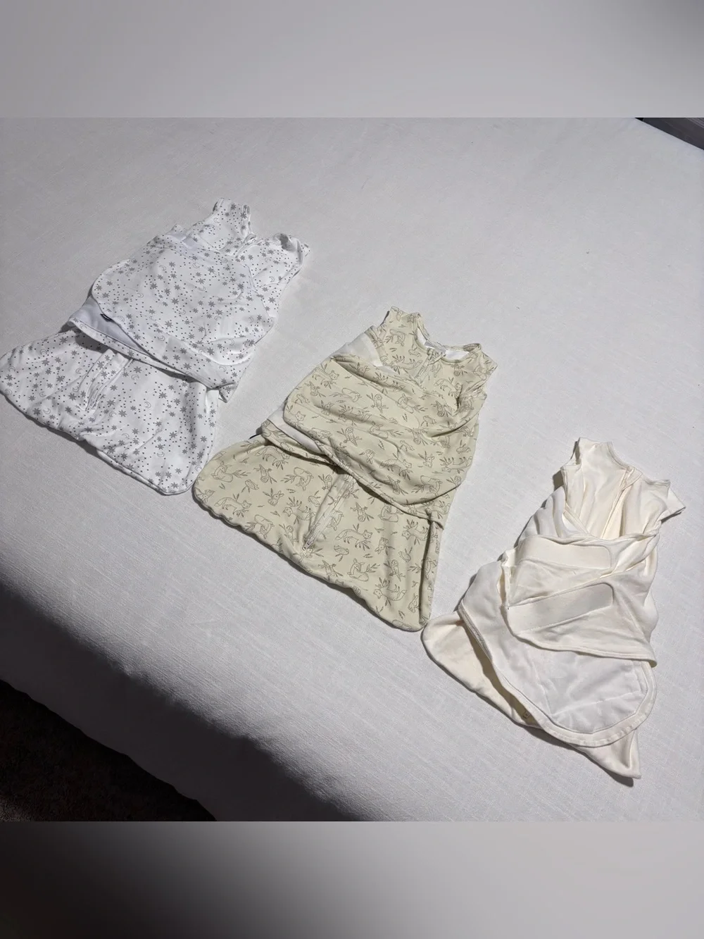 HALO SleepSack Swaddles Bundle of 3 | 0-3 Months | Midday Moons, Lullaby Forest